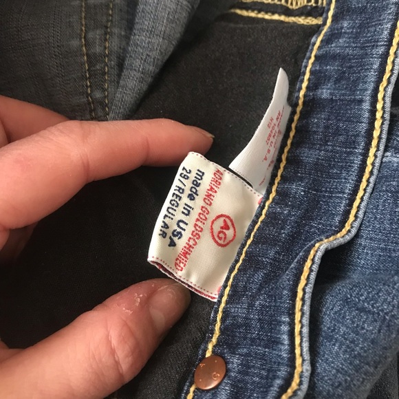 Not worn - AG women's The Kiss straight leg jeans size 29 - Picture 5 of 11